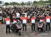 Joan Mir dan Luca Marini temui komunitas Honda di Bekasi