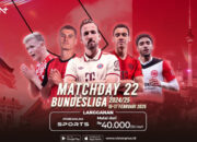 Jadwal dan Link Streaming Bundesliga Matchday 22
