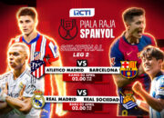 Live di RCTI! Duel Sengit Atletico Madrid vs Barcelona dan Real Madrid vs Real Sociedad