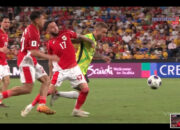 Timnas Indonesia Dicukur 4 Gol Lawan Australia